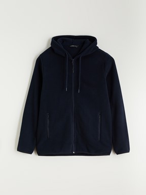 Fermuarlı Sweatshirt YENİ SİYAH