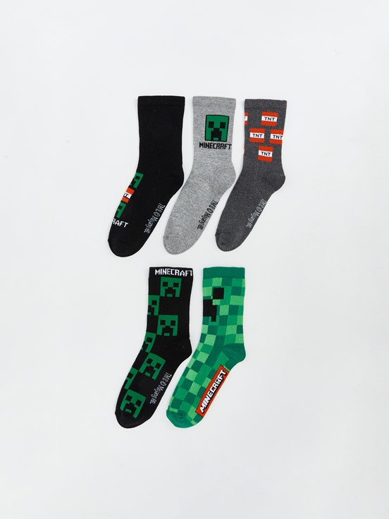 Soket Çorap KARIŞIK RENK İPLİĞİ BOYALI