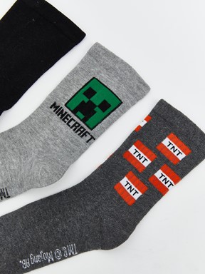 Soket Çorap KARIŞIK RENK İPLİĞİ BOYALI