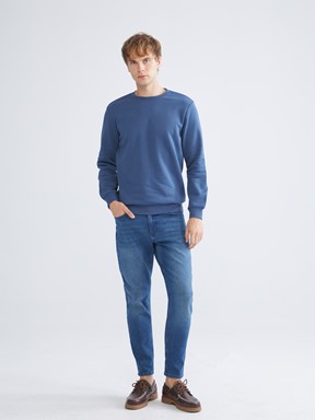 Sweatshirt AÇIK LACİVERT