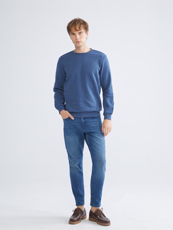 Sweatshirt AÇIK LACİVERT