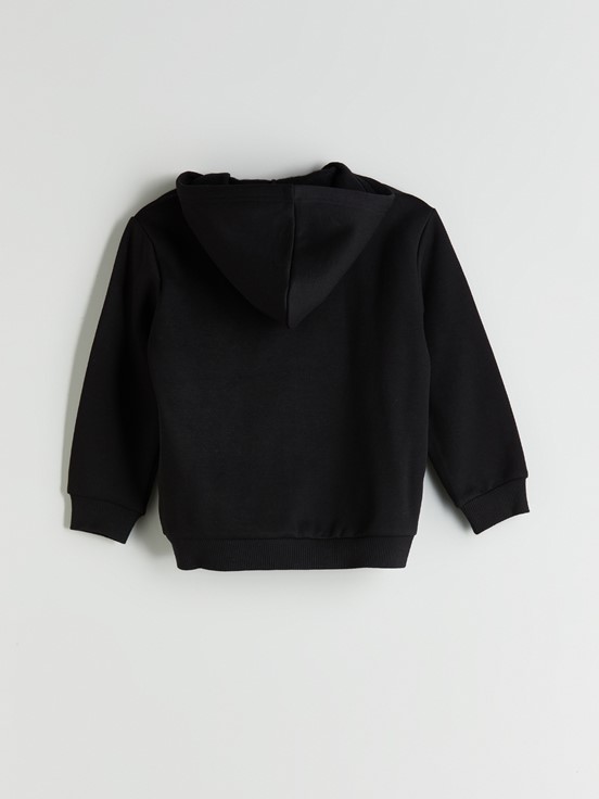 Fermuarlı Sweatshirt YENİ SİYAH