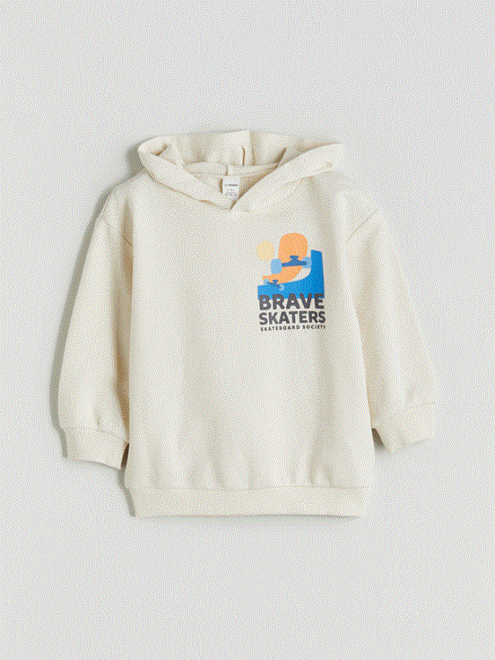 Sweatshirt AÇIK BEJ