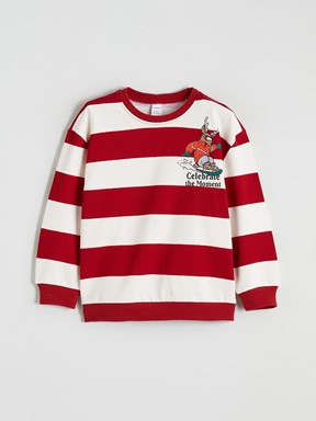 Sweatshirt YEŞİL BASKILI