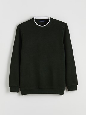 Sweatshirt KOYU BEJ MELANJ