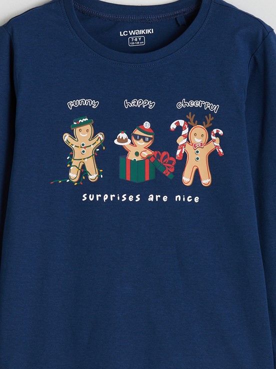 Pijama Takım LACİVERT