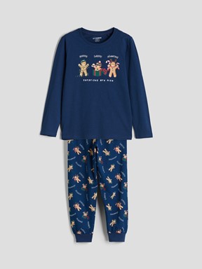 Pijama Takım LACİVERT