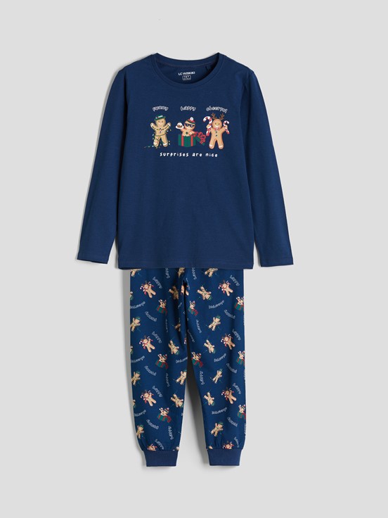 Pijama Takım LACİVERT