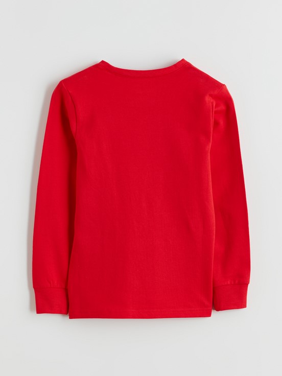 Pijama Takım CANLI KIRMIZI