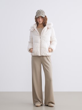 Şişme Mont AÇIK BEJ