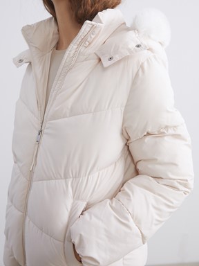 Şişme Mont AÇIK BEJ