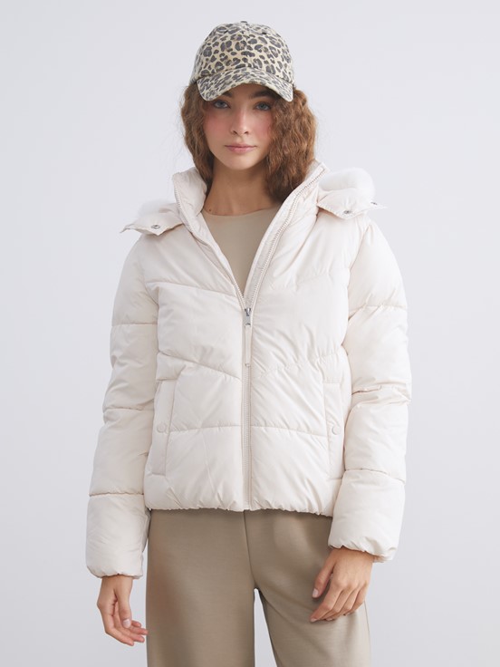 Şişme Mont AÇIK BEJ