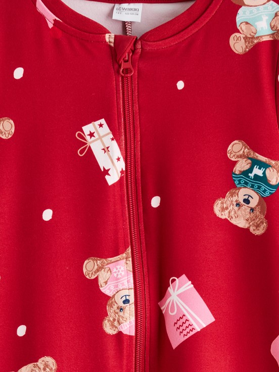 Uyku Tulumu CANLI KIRMIZI BASKILI