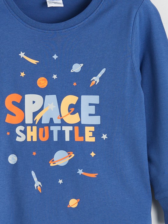 Pijama Takım ORTA MAVİ