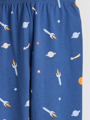 Pijama Takım ORTA MAVİ