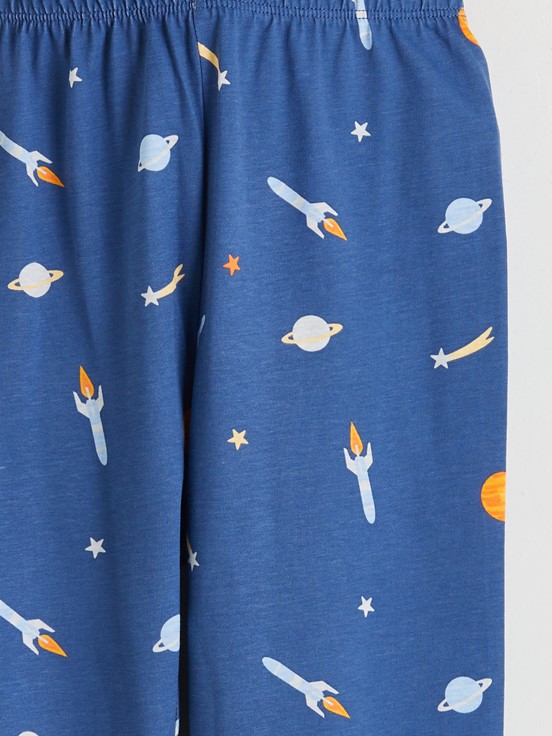 Pijama Takım ORTA MAVİ