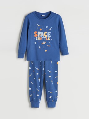 Pijama Takım ORTA MAVİ