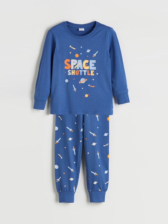 Pijama Takım ORTA MAVİ