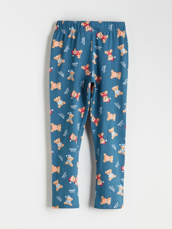 Pijama Takım PETROL BASKILI