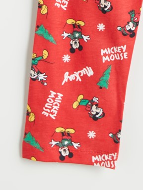 Pijama Takım KIRMIZI BASKILI