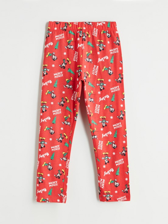 Pijama Takım KIRMIZI BASKILI