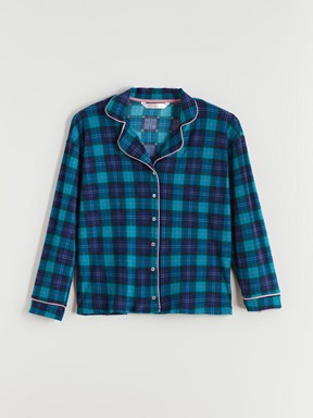 Pijama Takım KOYU MAVİ EKOSELİ