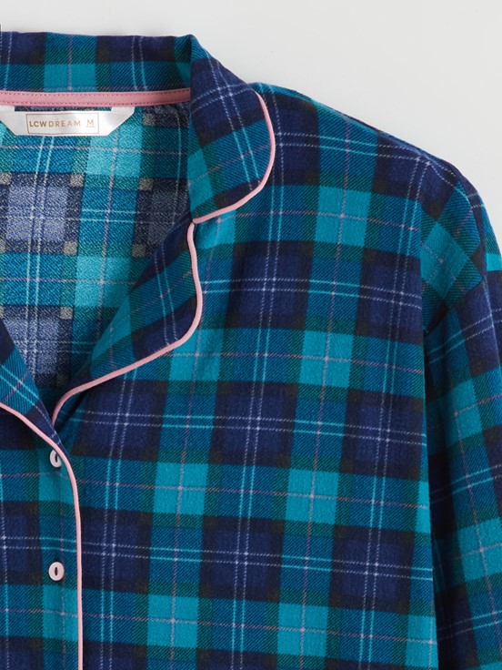 Pijama Takım KOYU MAVİ EKOSELİ