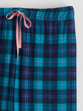 Pijama Takım KOYU MAVİ EKOSELİ