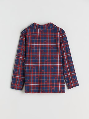 Pijama Takım LACİVERT BASKILI