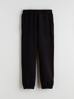 Beli Lastikli Kız Çocuk Jogger Eşofman Alt KOYU MÜRDÜM