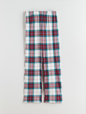 Pijama Takım CANLI KIRMIZI BASKILI