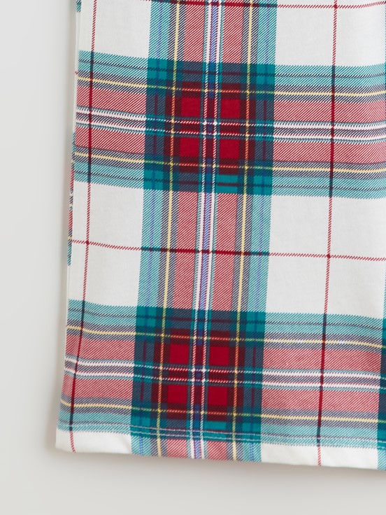 Pijama Takım CANLI KIRMIZI BASKILI