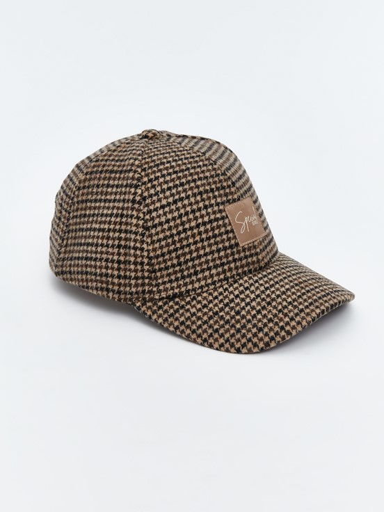 Kep Şapka KAHVERENGİ EKOSELİ