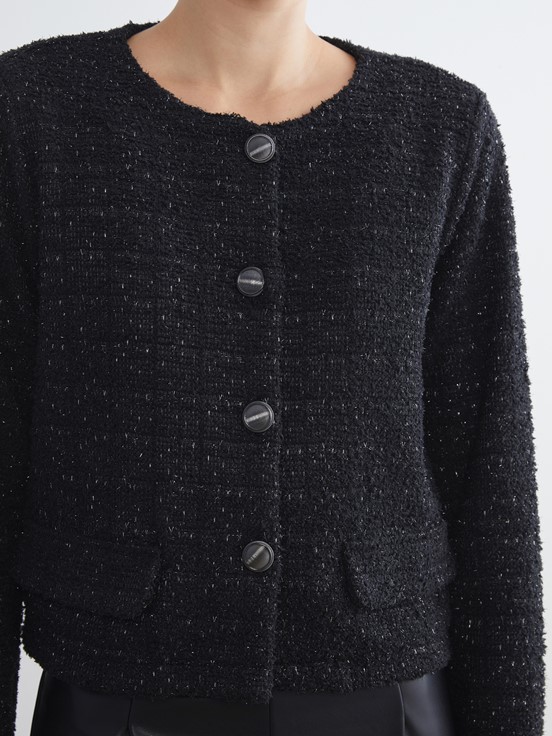 Ceket SİYAH EKOSELİ