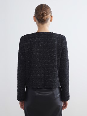 Ceket SİYAH EKOSELİ