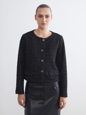 Ceket SİYAH EKOSELİ