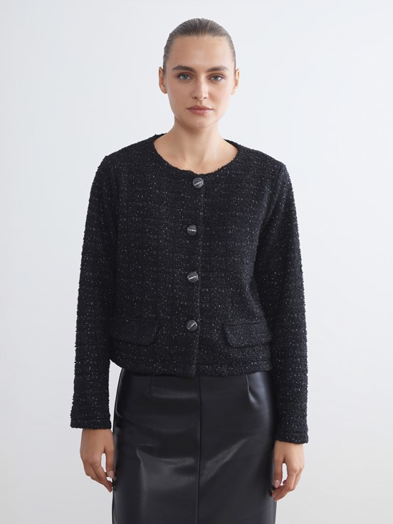 Ceket SİYAH EKOSELİ