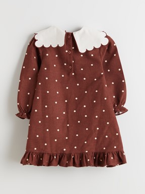 Elbise KIRMIZI BASKILI