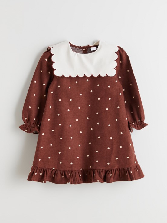 Elbise KIRMIZI BASKILI