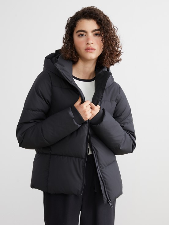 Şişme Mont YENİ SİYAH