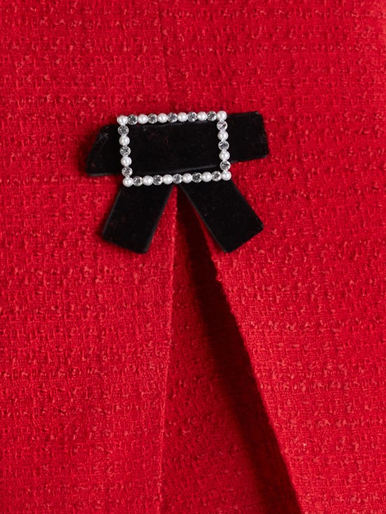 Şort Etek KIRMIZI EKOSELİ