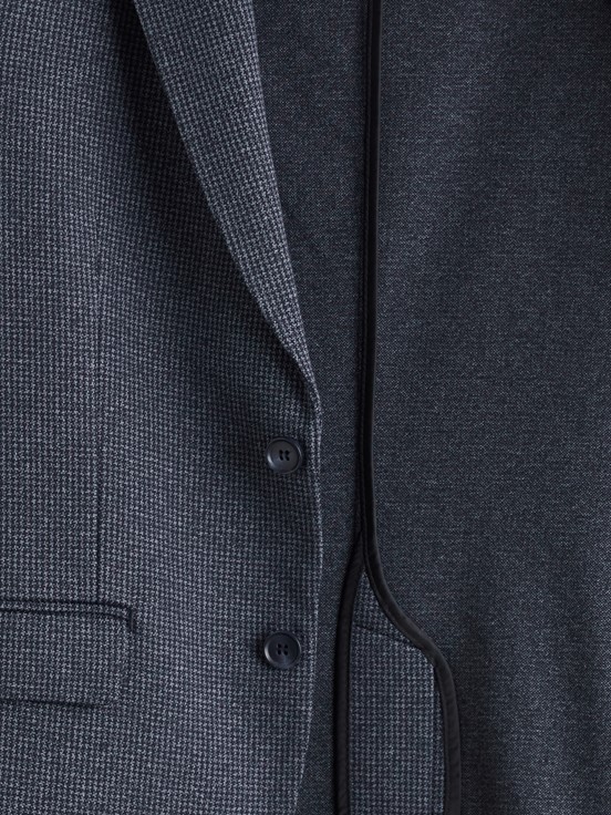 Blazer Ceket LACİVERT EKOSELİ