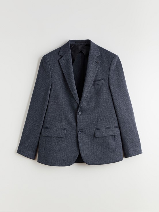 Blazer Ceket LACİVERT EKOSELİ