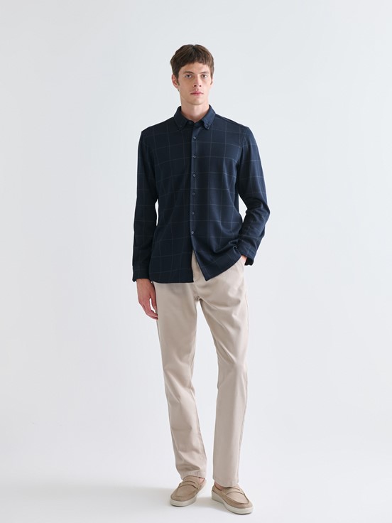 Gömlek LACİVERT EKOSELİ