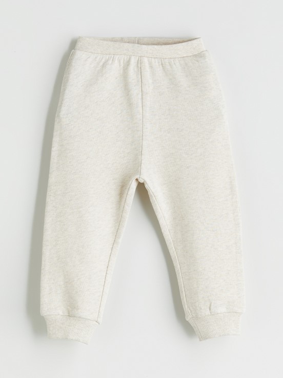 Beli Lastikli Basic Erkek Bebek Jogger Eşofman Altı 3'lü AÇIK HAKİ