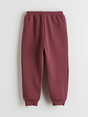 Beli Lastikli Basic Erkek Bebek Jogger Eşofman Altı 3'lü BORDO