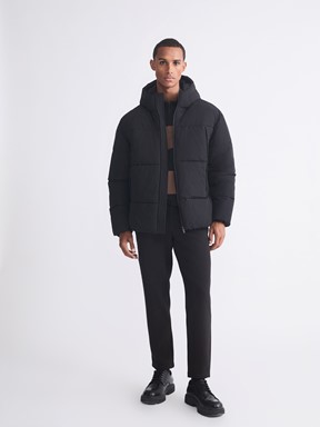 Şişme Mont YENİ SİYAH