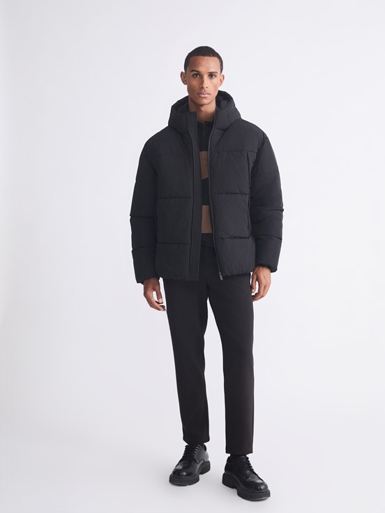 Şişme Mont YENİ SİYAH