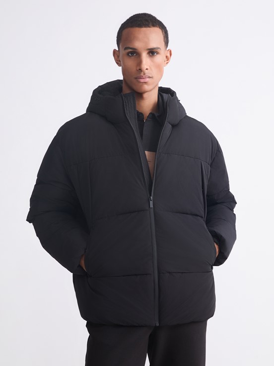 Şişme Mont YENİ SİYAH