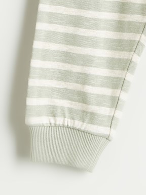 W5EK44Z1 AÇIK YEŞİL ÇİZGİLİ